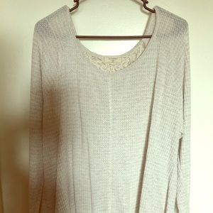 Cream colored sweater